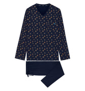 Mandala Long Sleepwear | Navy Print 402939-I0RA